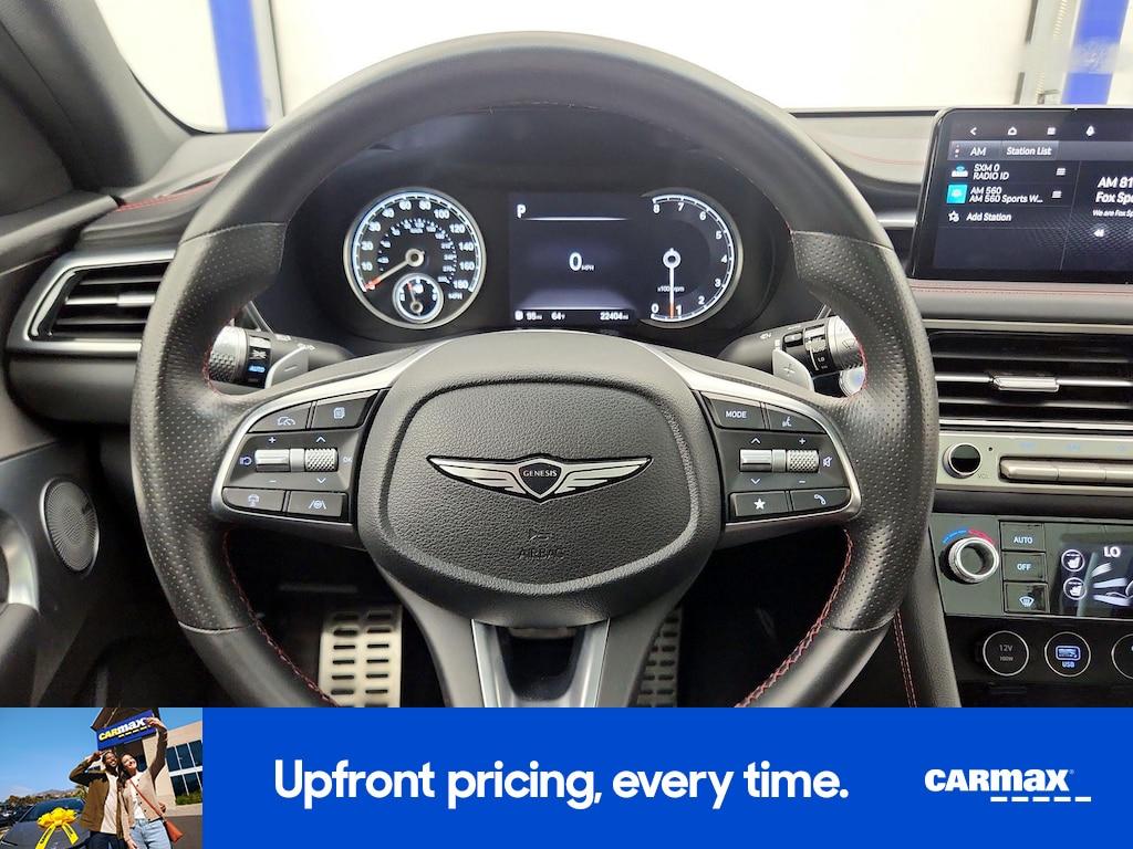 used 2025 Genesis G70 car, priced at $33,998