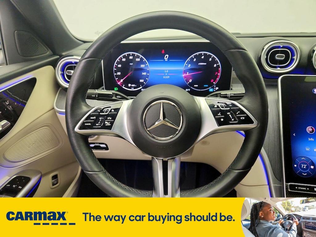 used 2023 Mercedes-Benz C-Class car, priced at $35,998