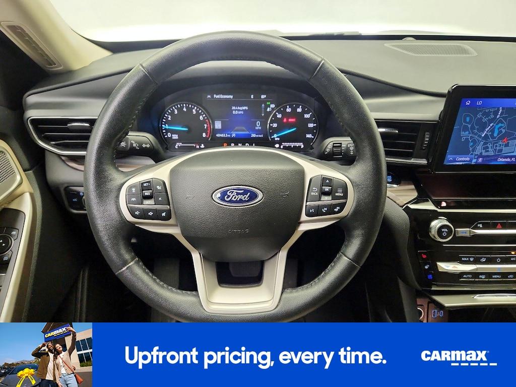used 2023 Ford Explorer car, priced at $28,998