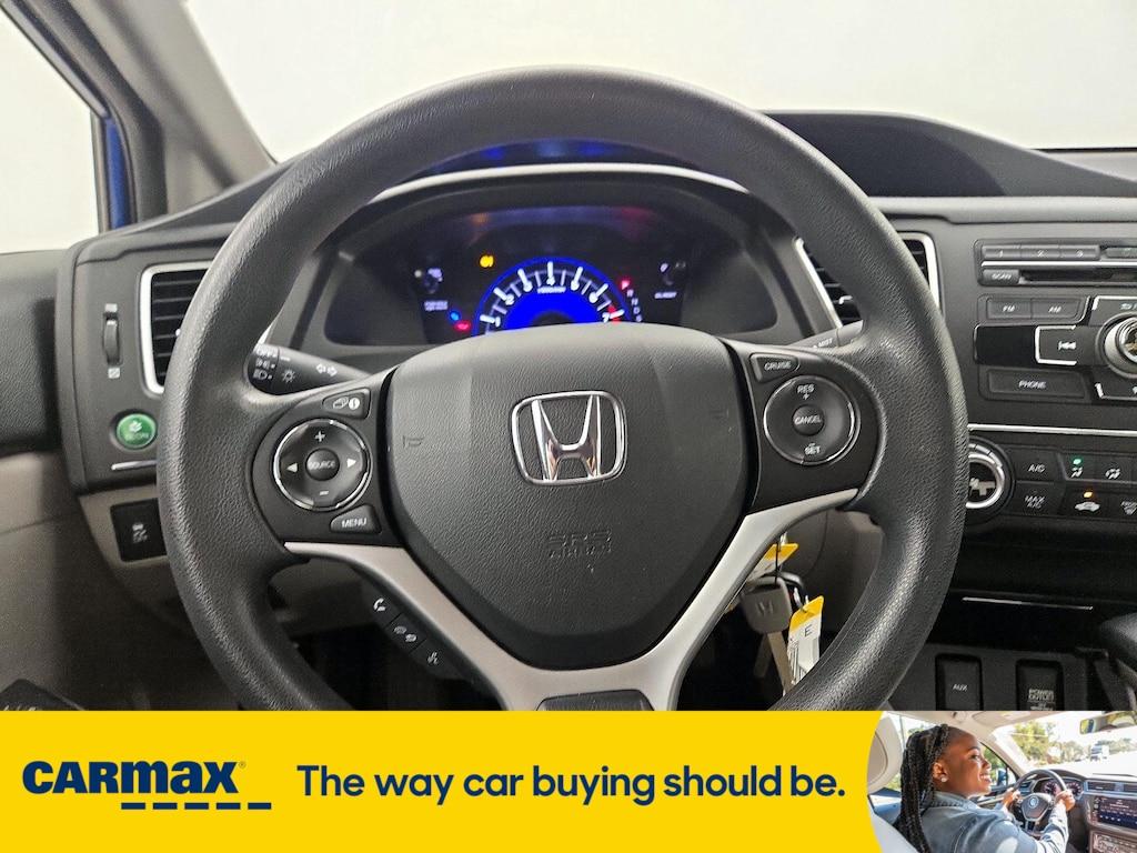 used 2015 Honda Civic car, priced at $12,998