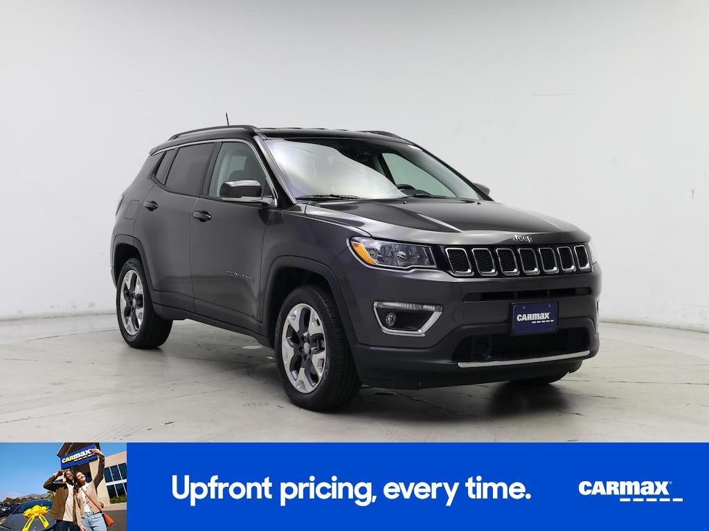 used 2021 Jeep Compass car, priced at $17,998