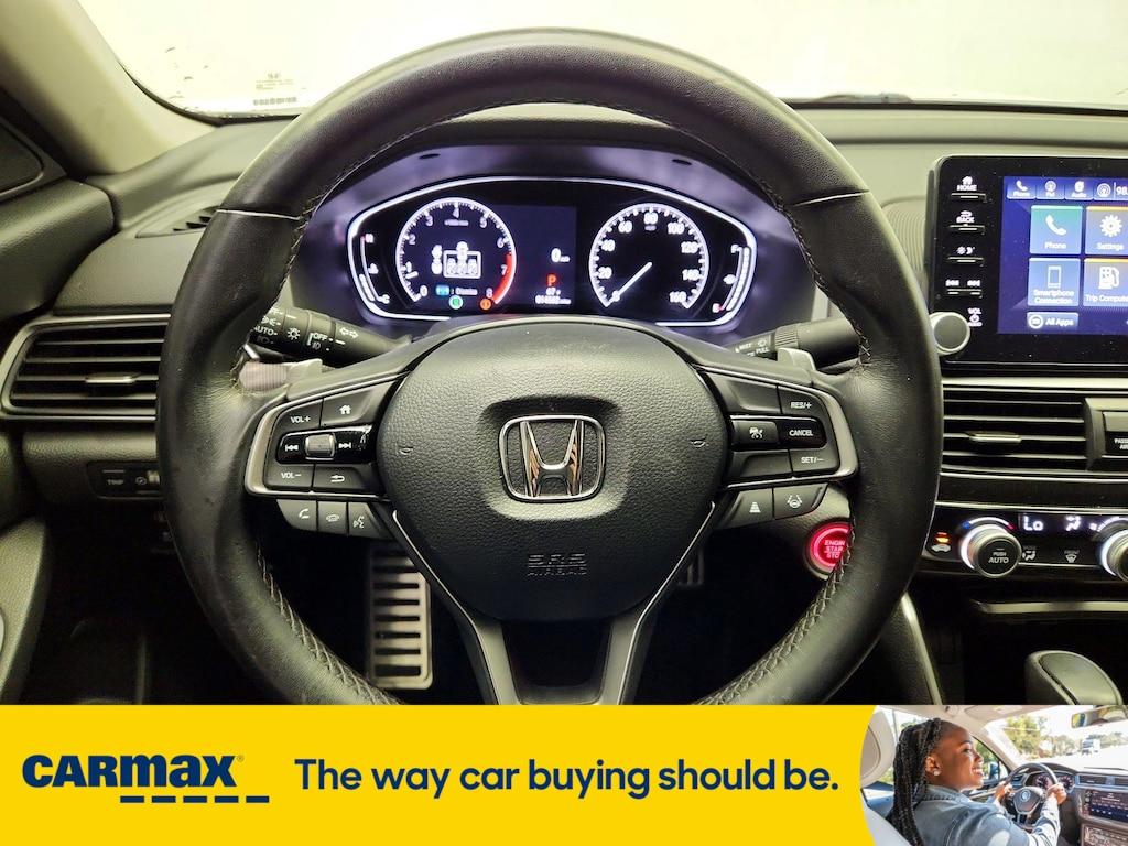 used 2022 Honda Accord car, priced at $28,998