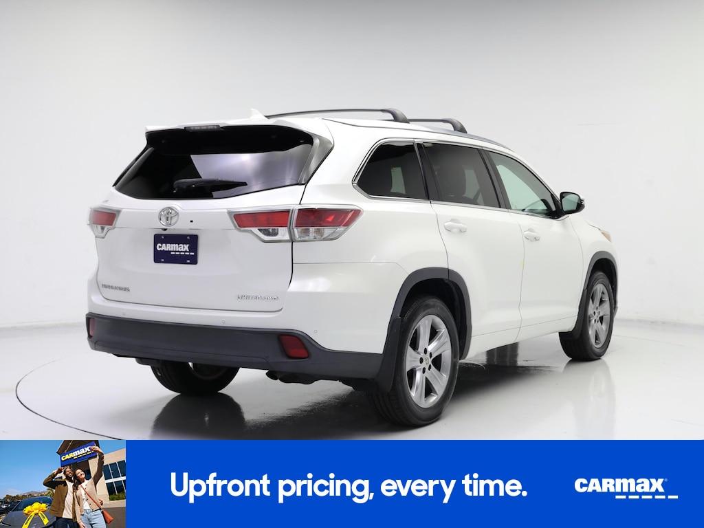 used 2015 Toyota Highlander car, priced at $18,998