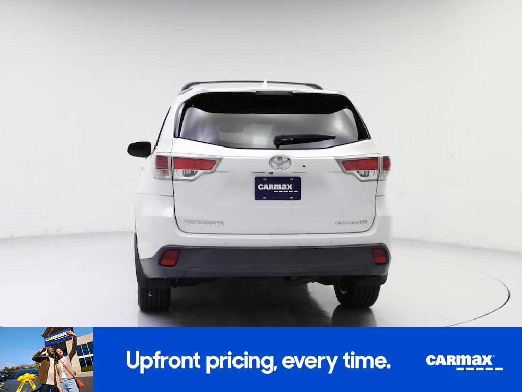 used 2015 Toyota Highlander car, priced at $18,998