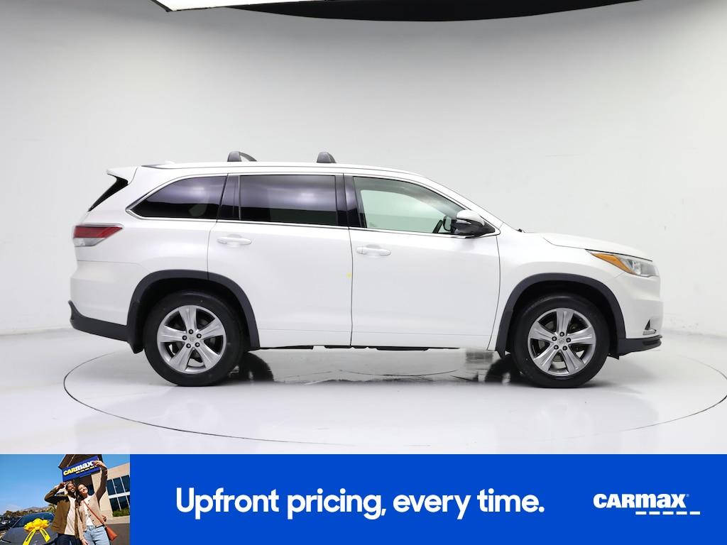 used 2015 Toyota Highlander car, priced at $18,998