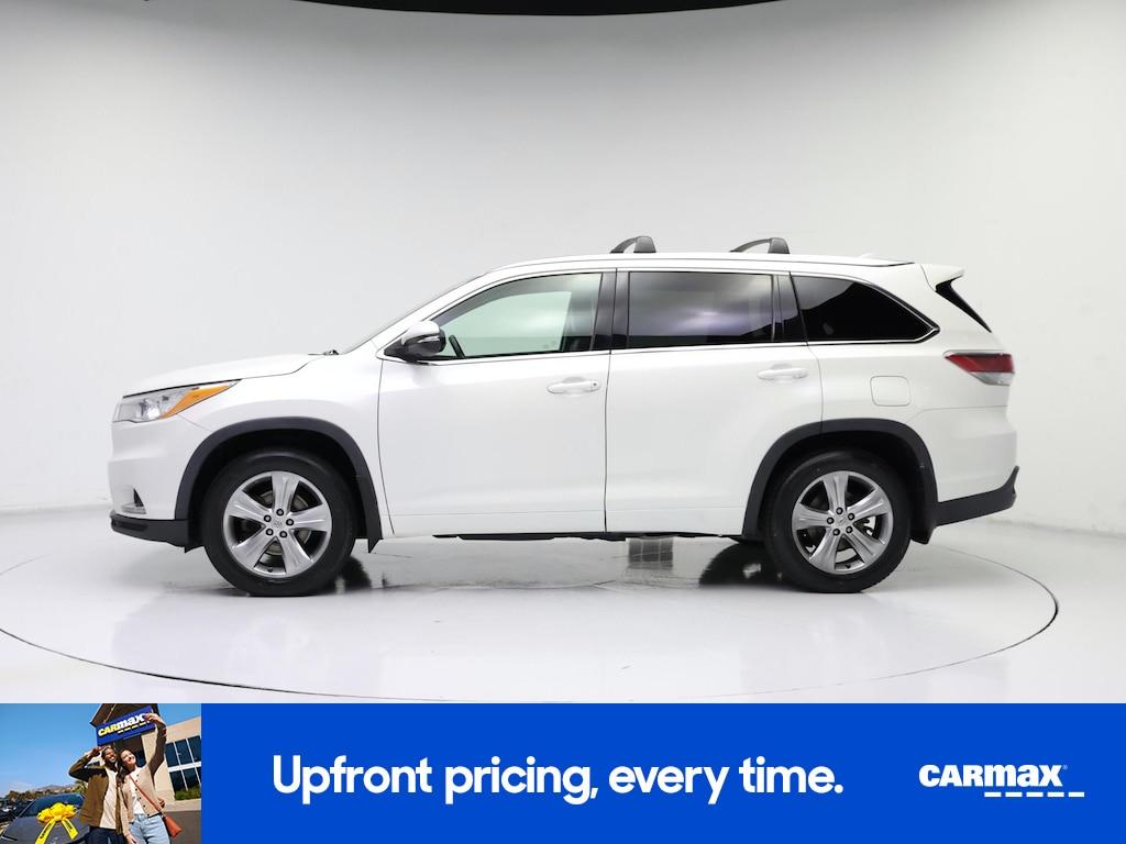 used 2015 Toyota Highlander car, priced at $18,998