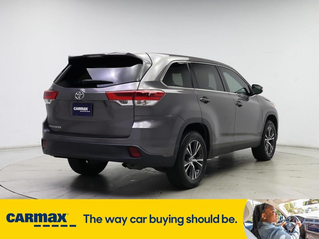 used 2019 Toyota Highlander car, priced at $20,998