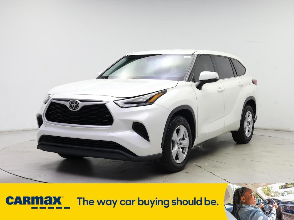 used 2021 Toyota Highlander car, priced at $28,998