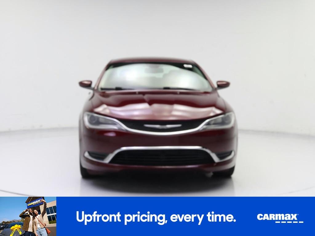 used 2015 Chrysler 200 car, priced at $10,998