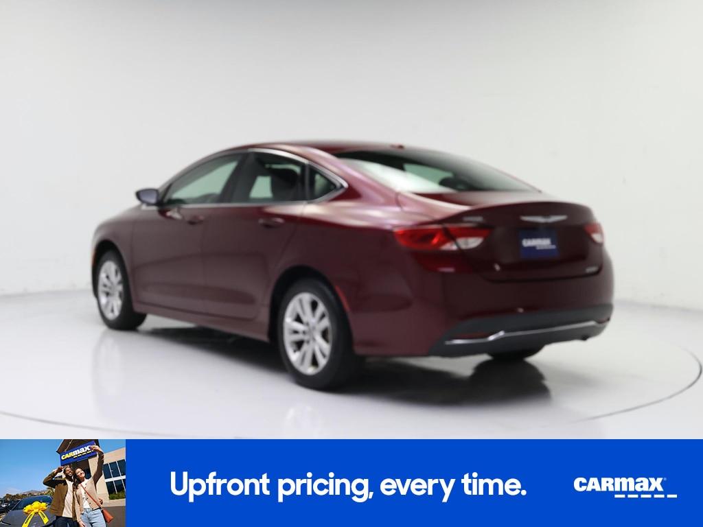 used 2015 Chrysler 200 car, priced at $10,998