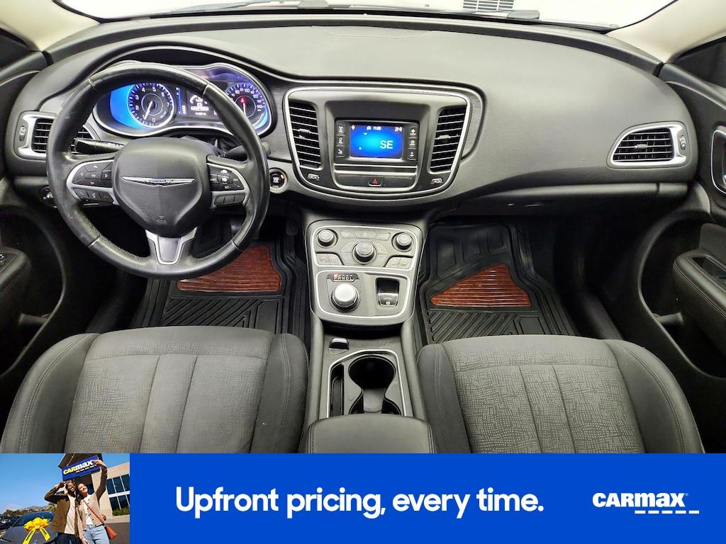 used 2015 Chrysler 200 car, priced at $10,998