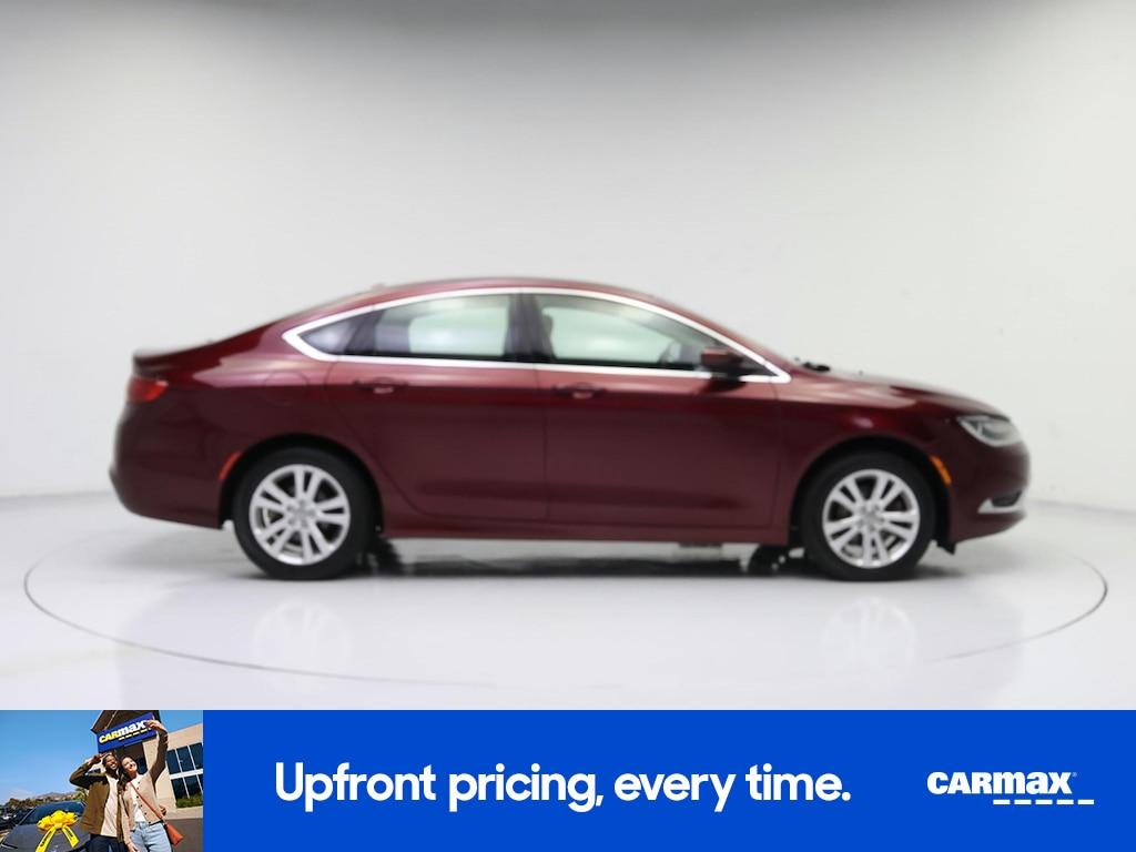 used 2015 Chrysler 200 car, priced at $10,998