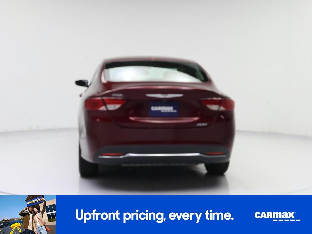used 2015 Chrysler 200 car, priced at $10,998