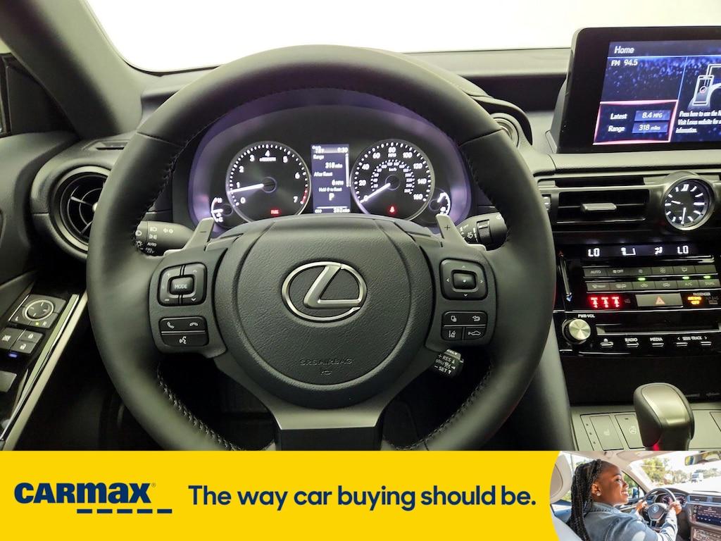 used 2025 Lexus IS 350 car, priced at $50,998