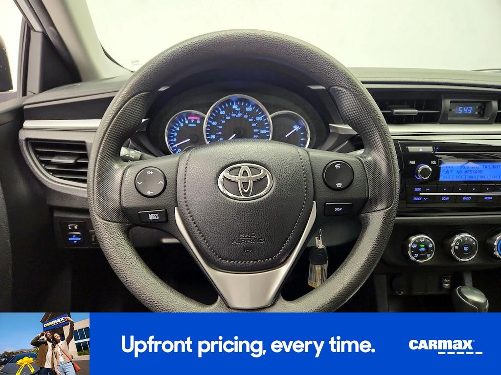 used 2015 Toyota Corolla car, priced at $13,998
