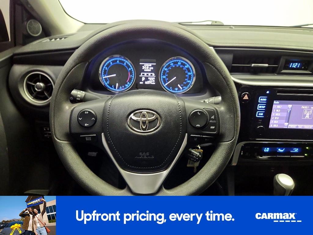 used 2017 Toyota Corolla car, priced at $15,998