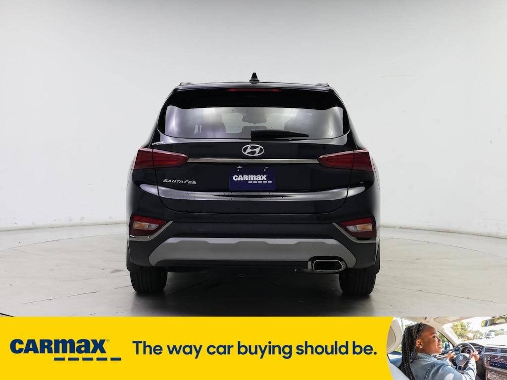 used 2019 Hyundai Santa Fe car, priced at $20,998