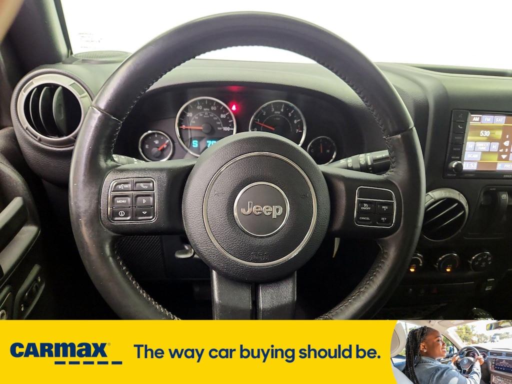 used 2016 Jeep Wrangler car, priced at $19,998