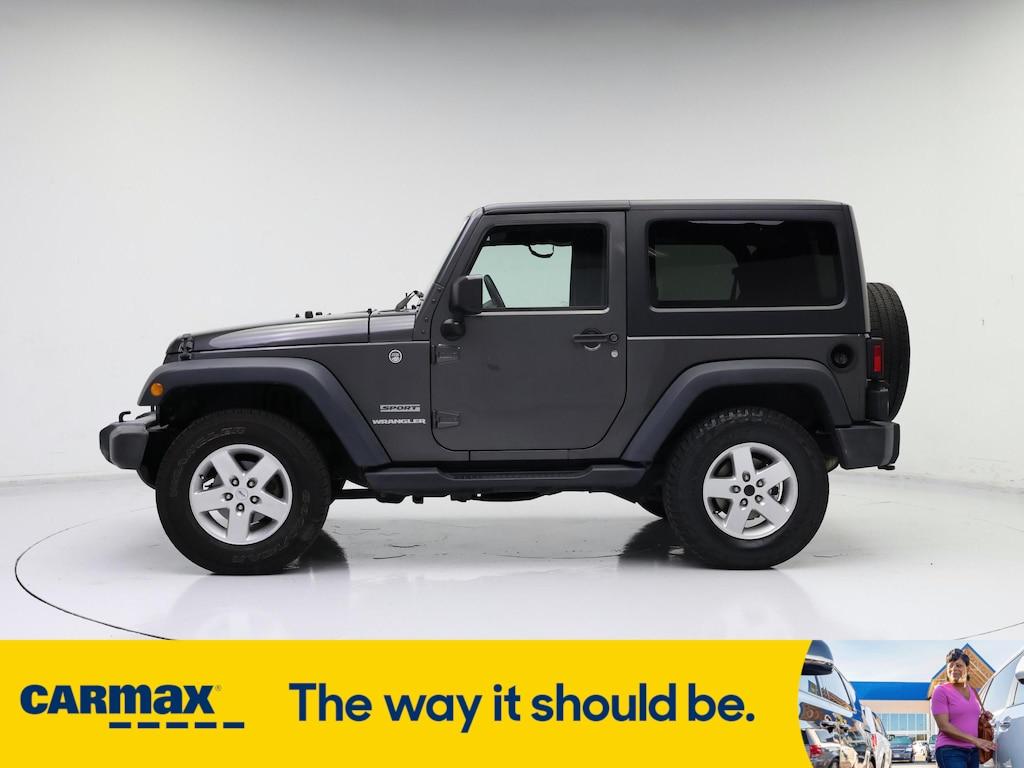 used 2016 Jeep Wrangler car, priced at $19,998