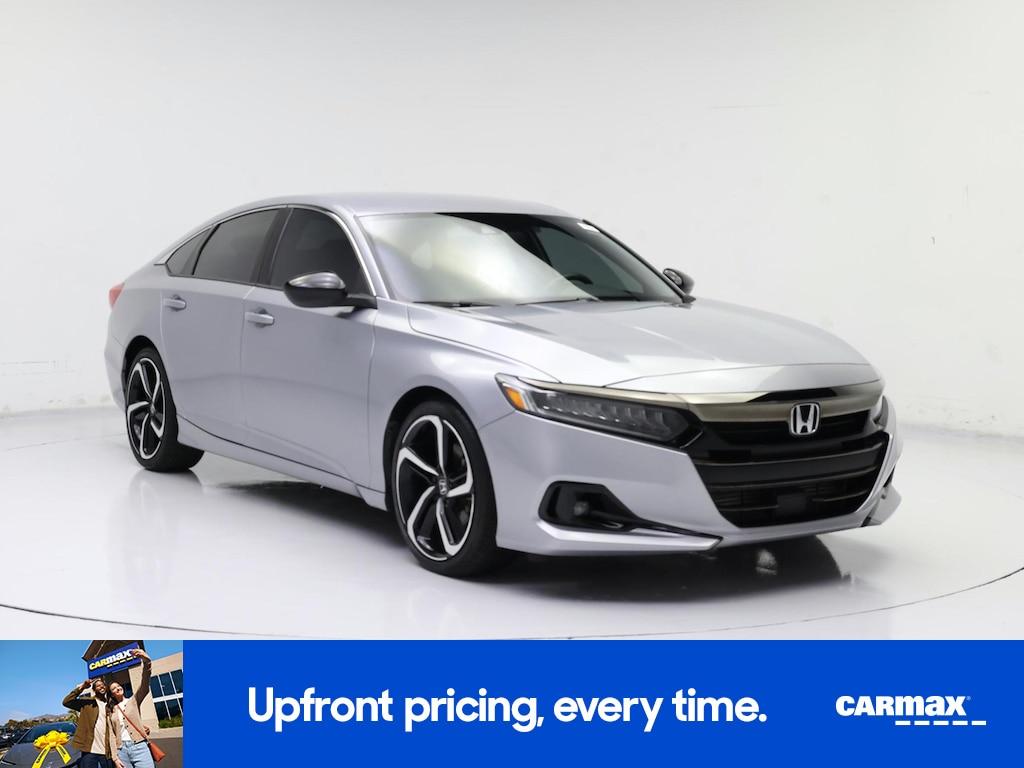 used 2021 Honda Accord car, priced at $24,998