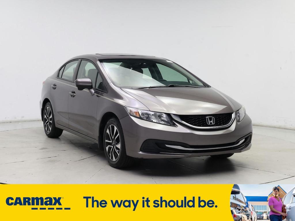 used 2015 Honda Civic car, priced at $13,998