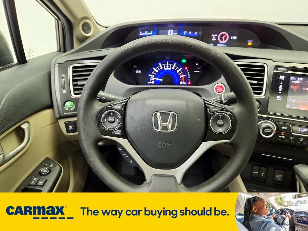 used 2015 Honda Civic car, priced at $13,998