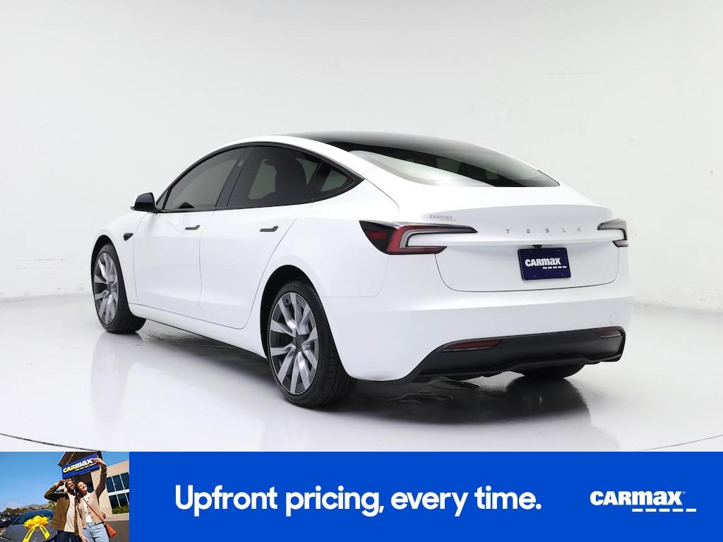 used 2025 Tesla Model 3 car, priced at $40,998
