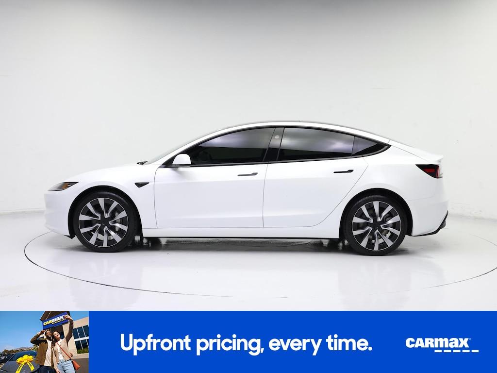 used 2025 Tesla Model 3 car, priced at $40,998