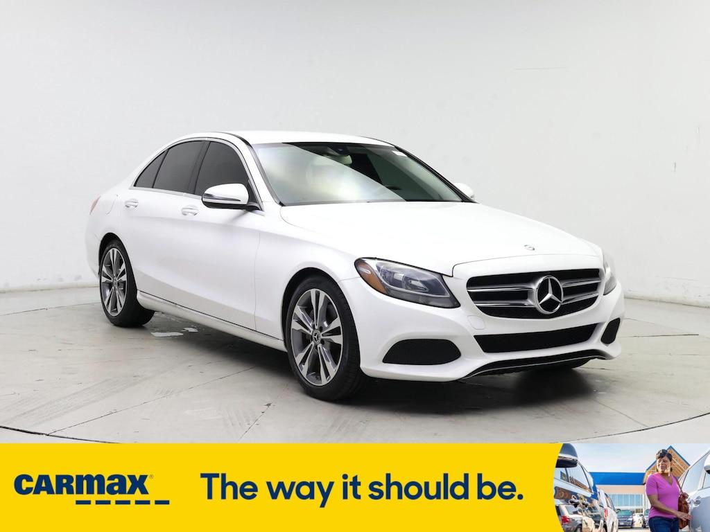 used 2017 Mercedes-Benz C-Class car, priced at $21,998