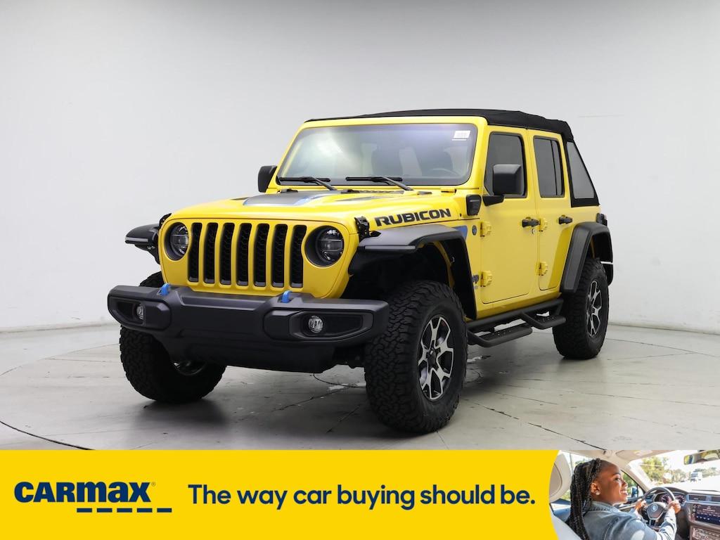 used 2021 Jeep Wrangler Unlimited 4xe car, priced at $34,998