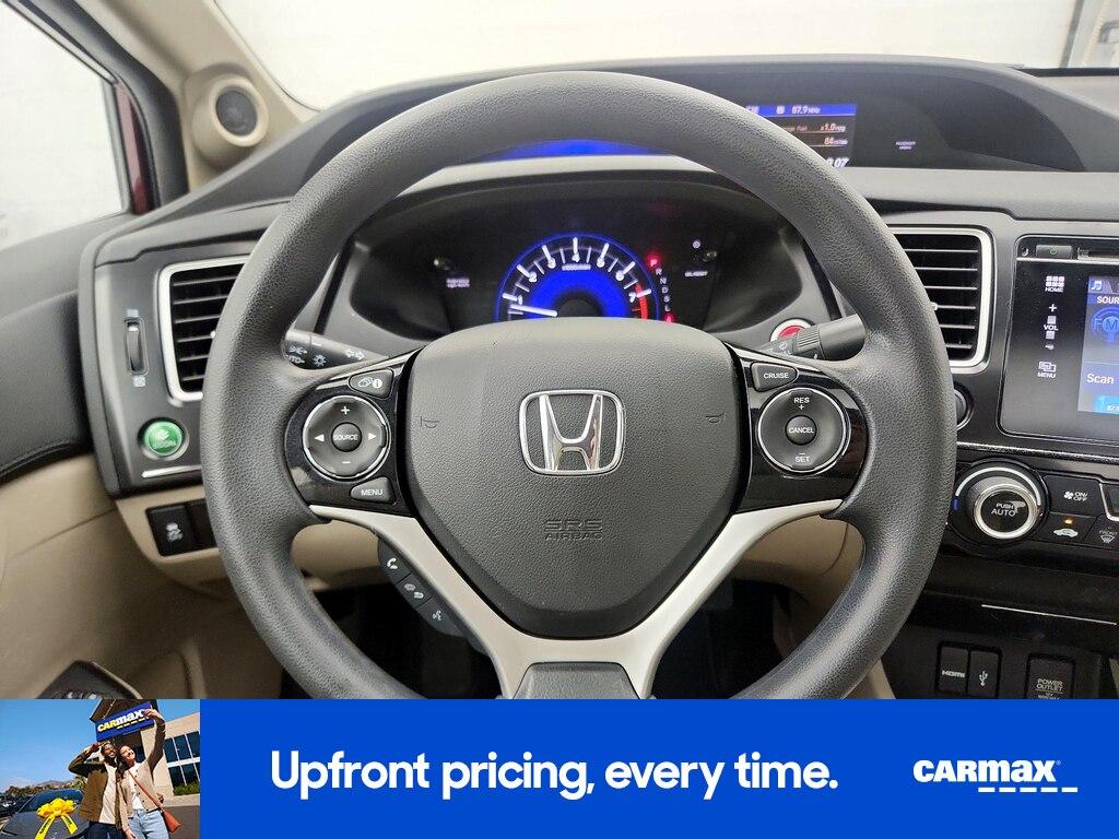 used 2015 Honda Civic car, priced at $14,998