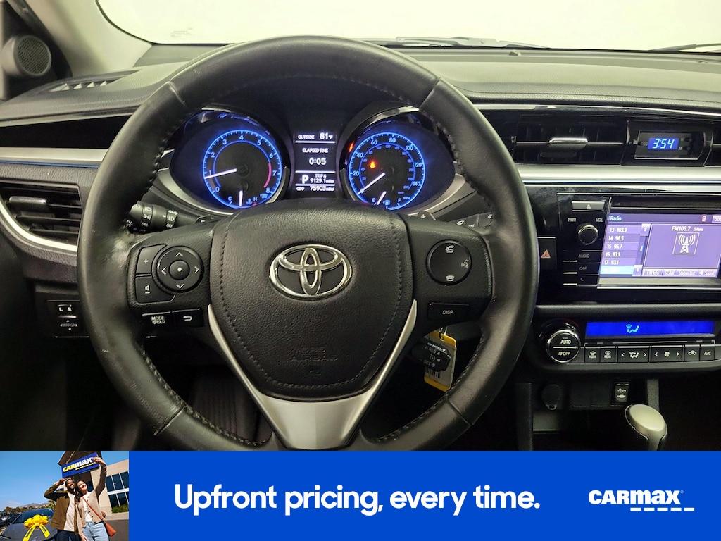 used 2015 Toyota Corolla car, priced at $14,998