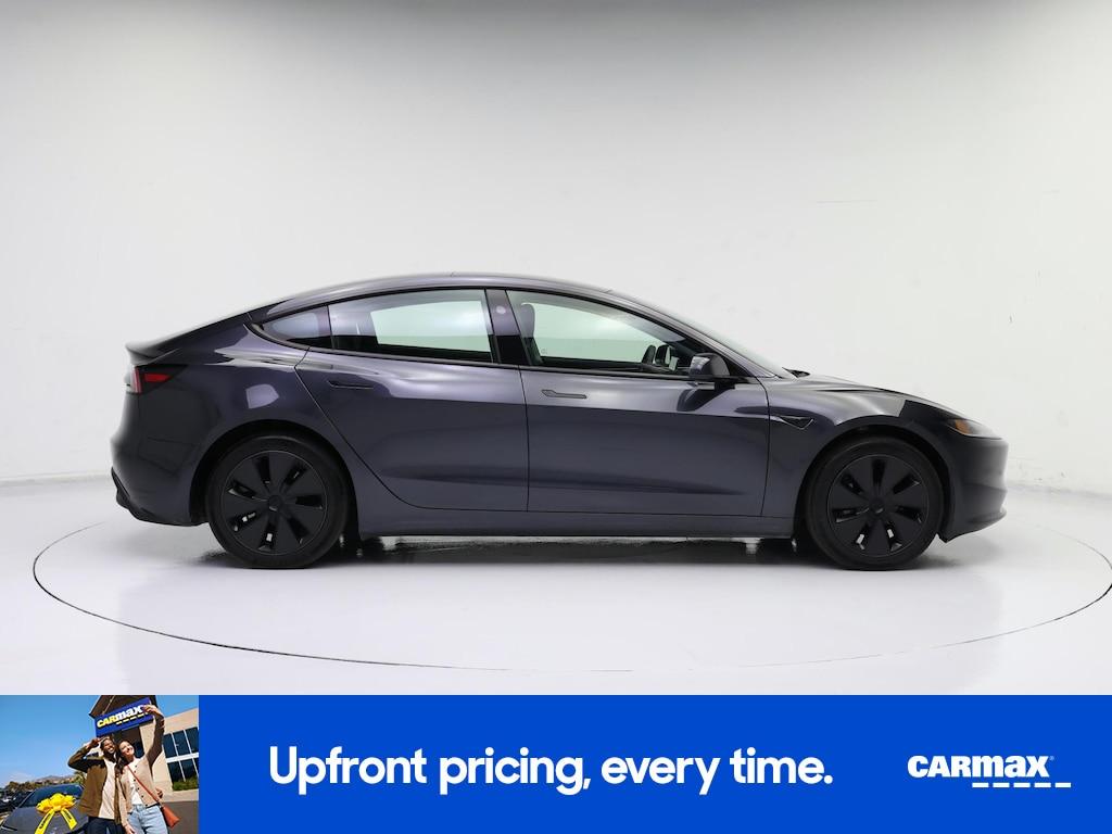 used 2025 Tesla Model 3 car, priced at $36,998