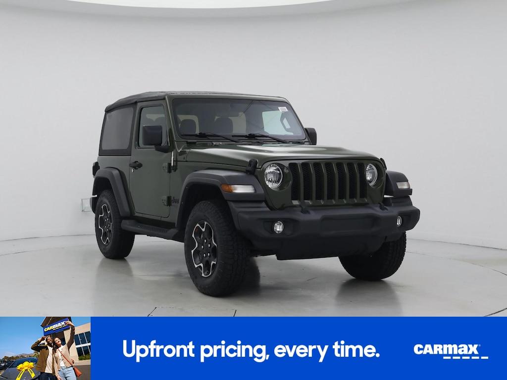 used 2021 Jeep Wrangler car, priced at $27,998