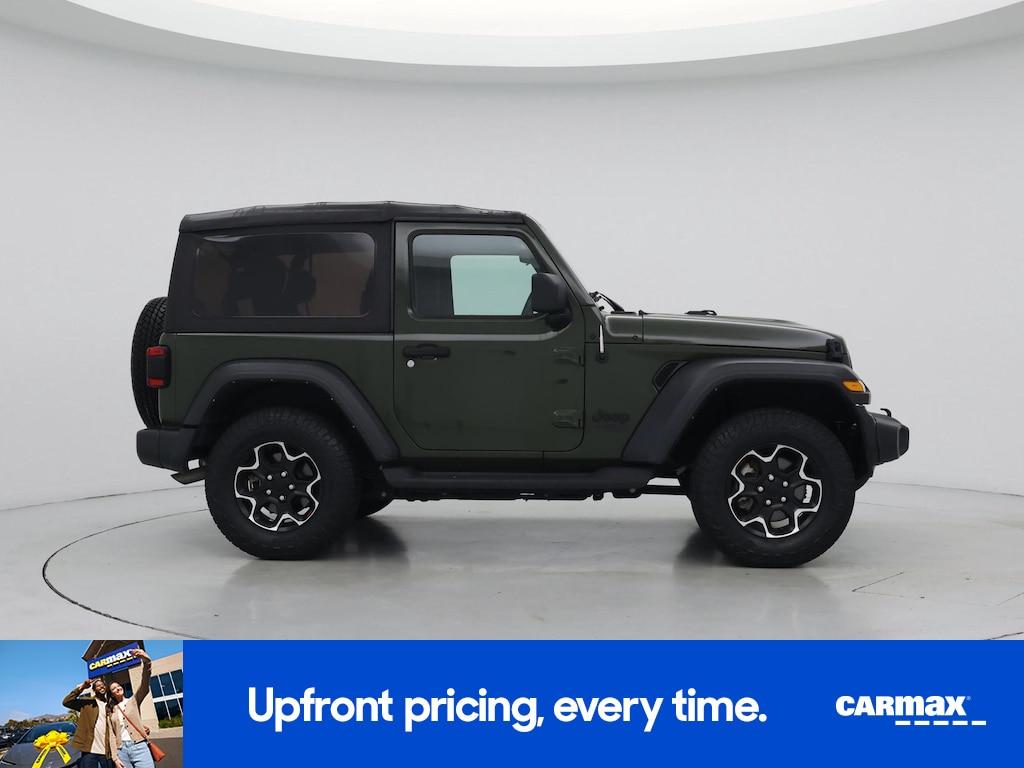 used 2021 Jeep Wrangler car, priced at $27,998