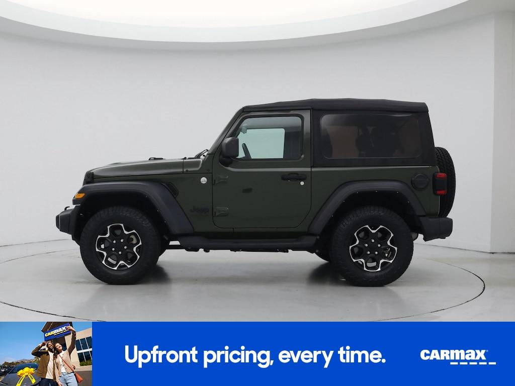 used 2021 Jeep Wrangler car, priced at $27,998