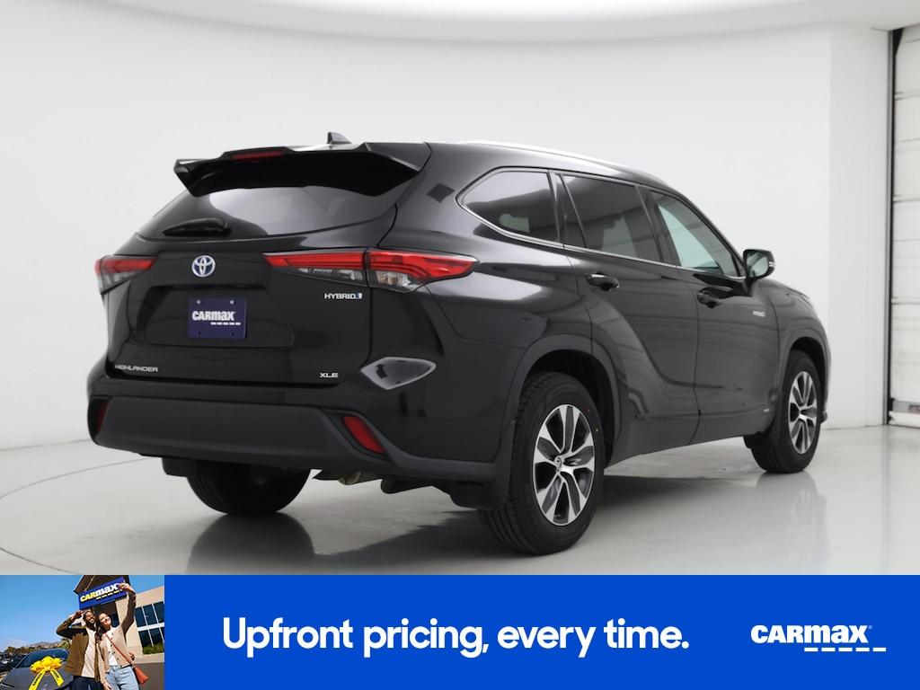used 2021 Toyota Highlander Hybrid car, priced at $29,998