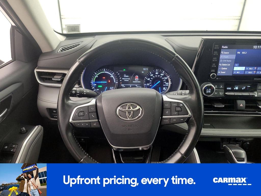used 2021 Toyota Highlander Hybrid car, priced at $29,998