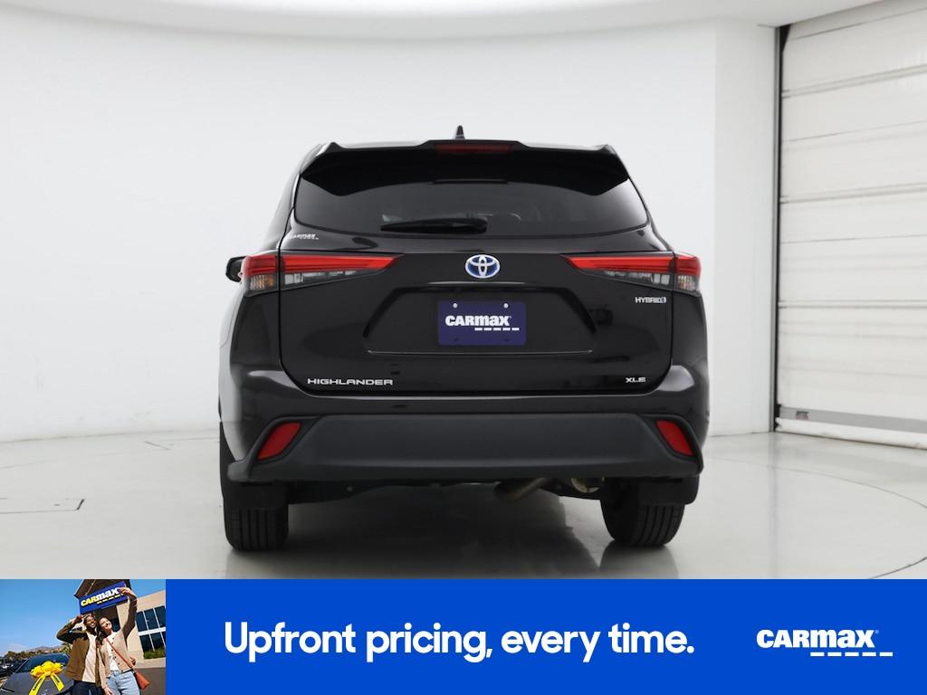 used 2021 Toyota Highlander Hybrid car, priced at $29,998