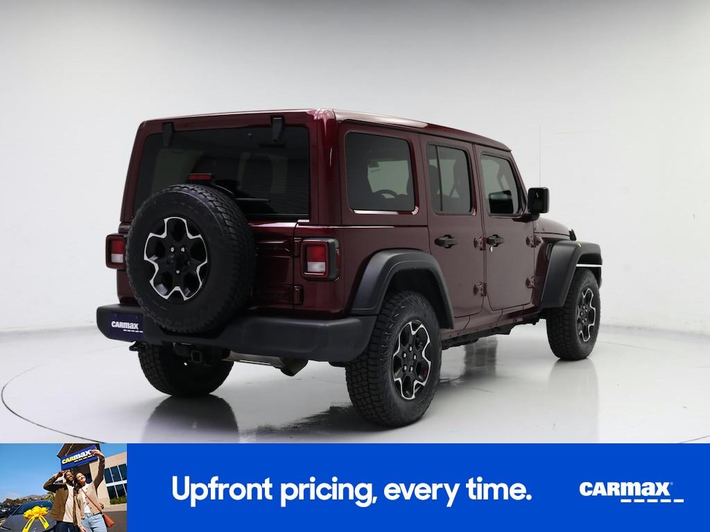 used 2021 Jeep Wrangler car, priced at $27,998