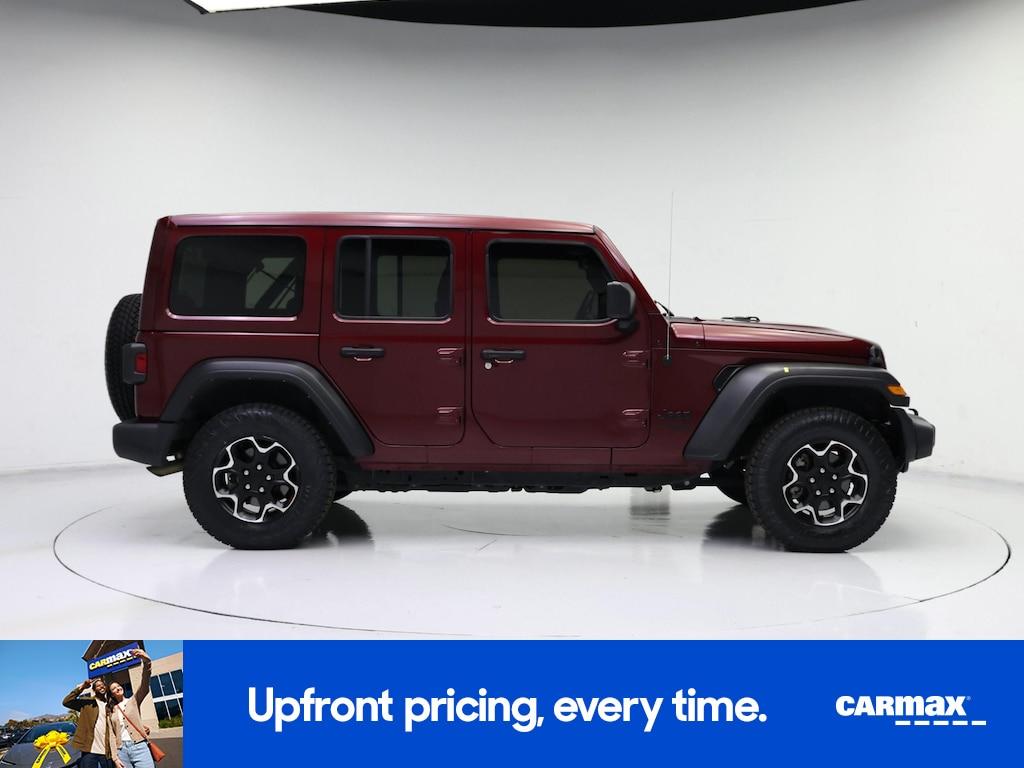 used 2021 Jeep Wrangler car, priced at $27,998