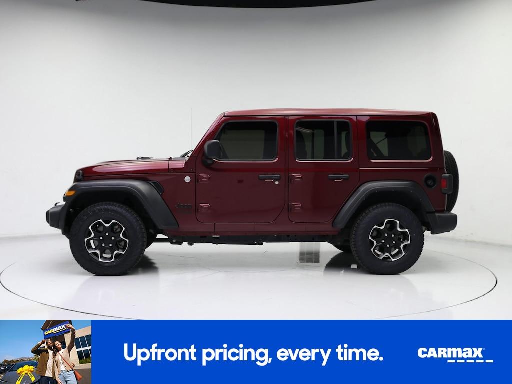 used 2021 Jeep Wrangler car, priced at $27,998