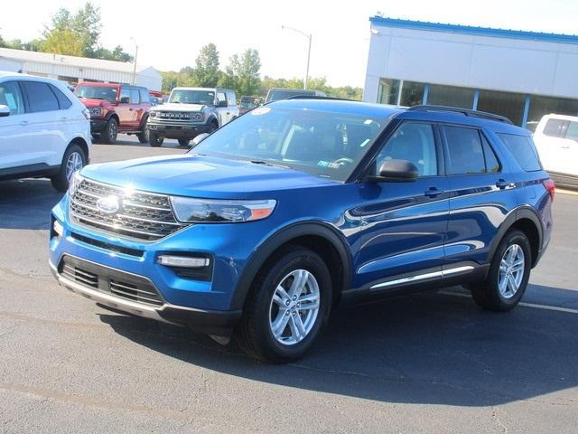 used 2022 Ford Explorer car, priced at $34,999