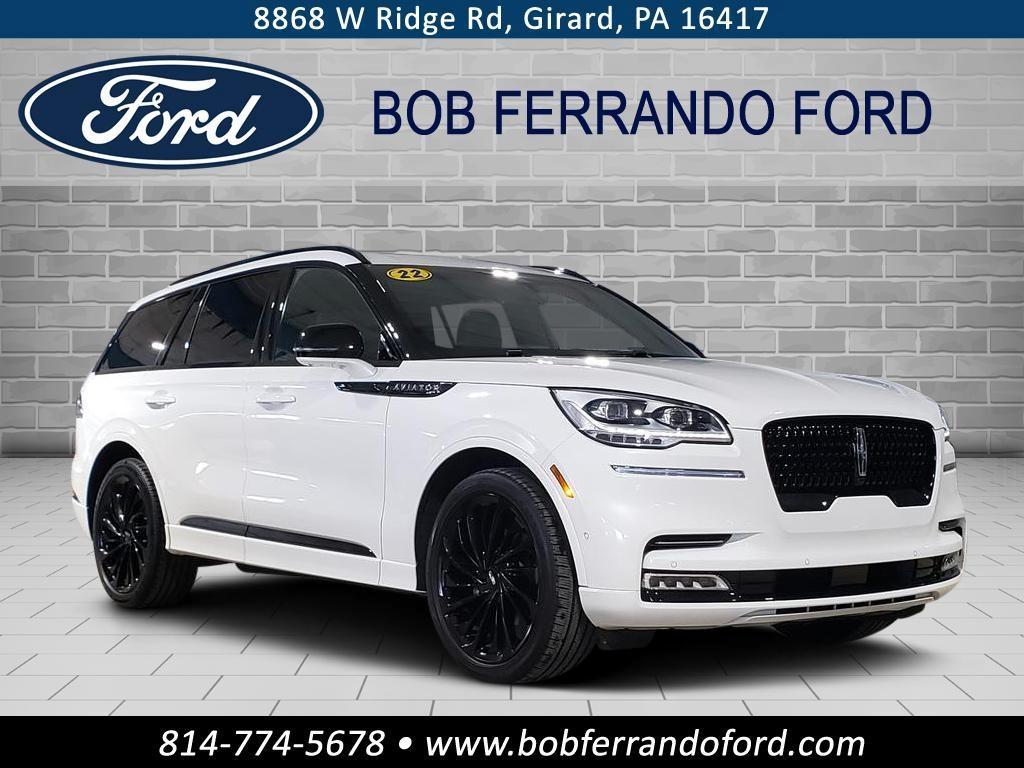 used 2022 Lincoln Aviator car, priced at $56,999