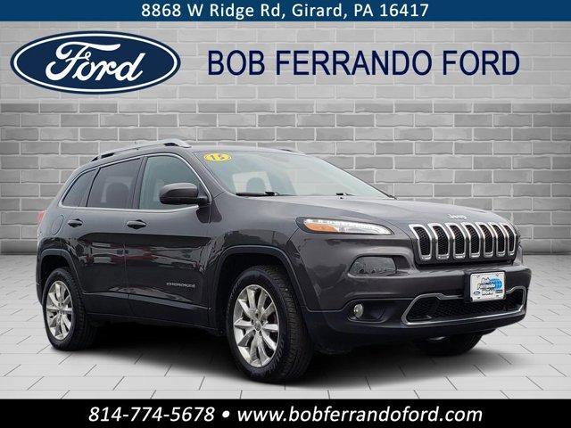 used 2015 Jeep Cherokee car, priced at $11,999