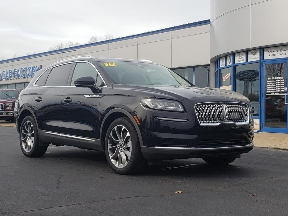 used 2022 Lincoln Nautilus car, priced at $37,999