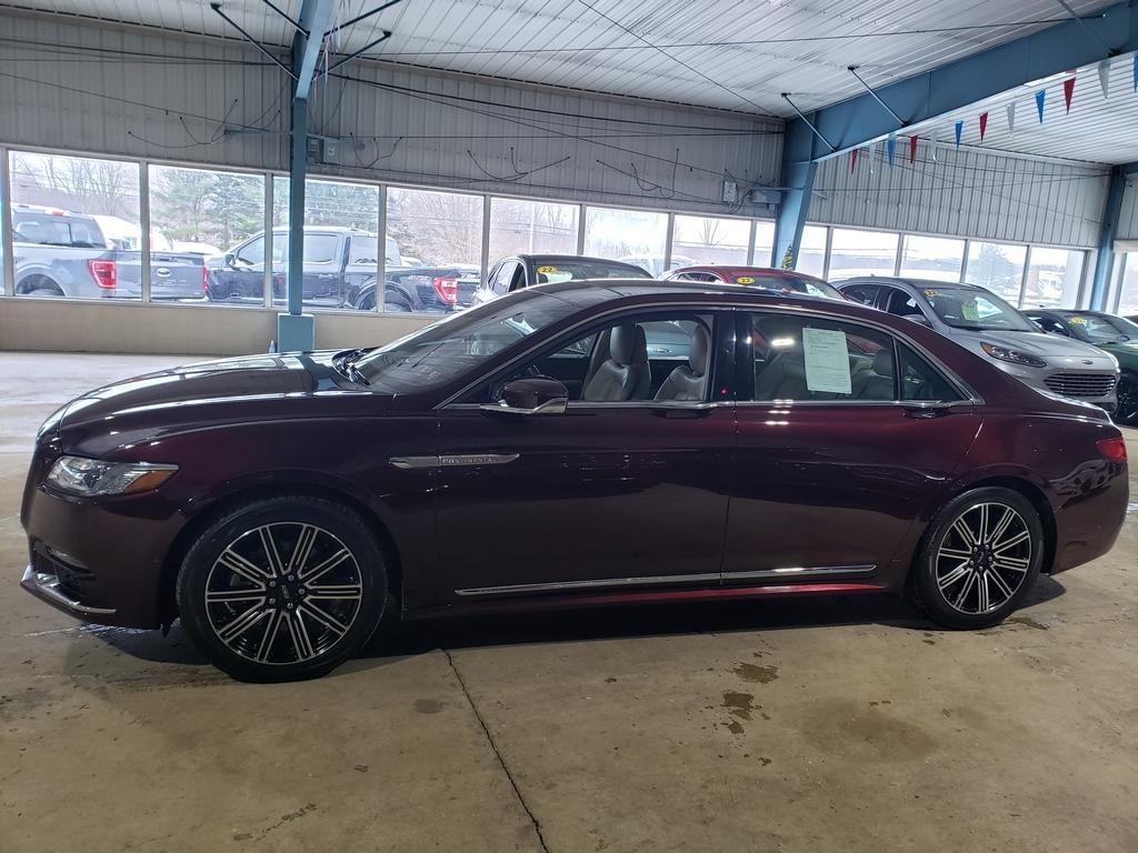 used 2017 Lincoln Continental car, priced at $14,999