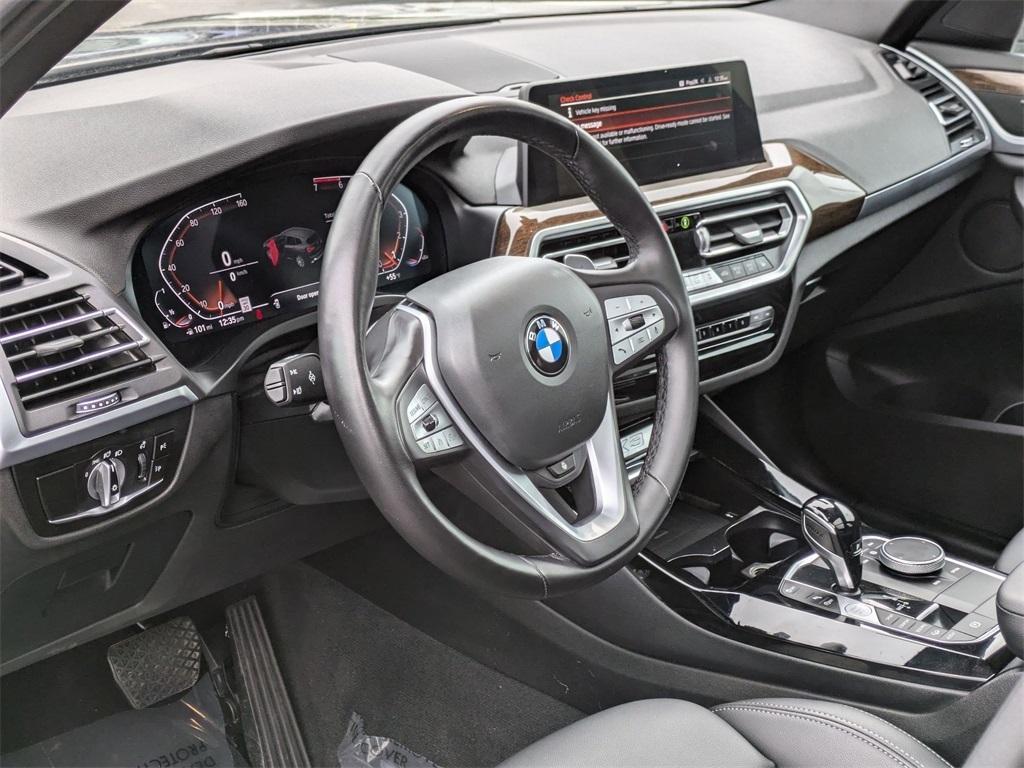 used 2023 BMW X3 car, priced at $38,846