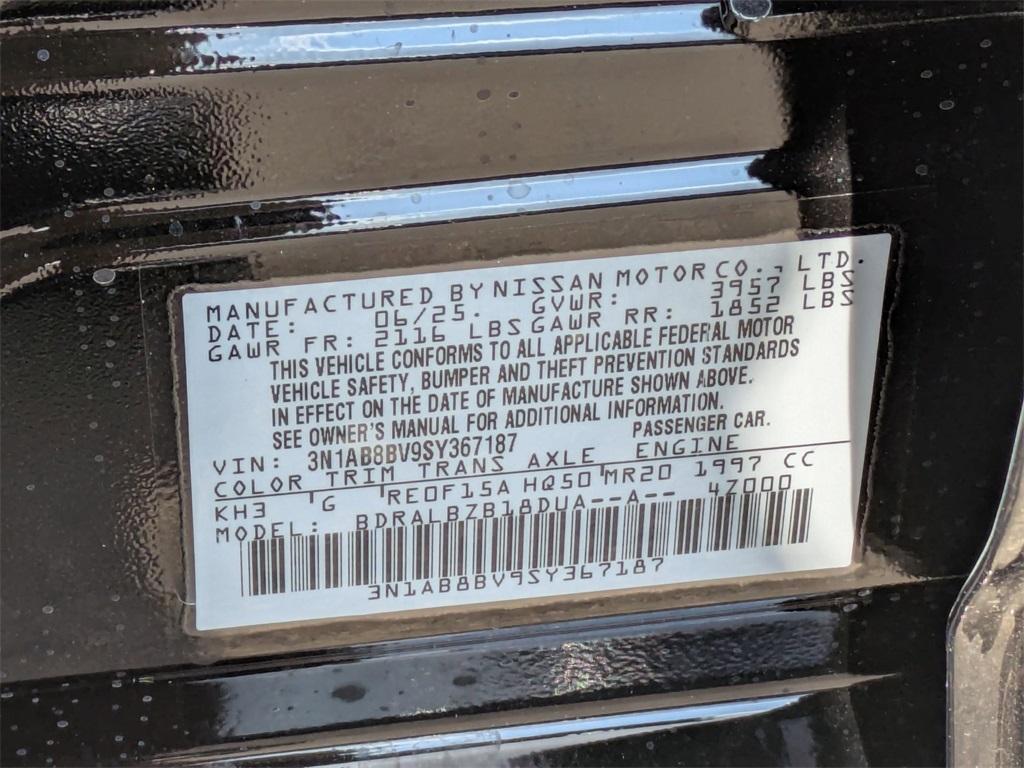 new 2025 Nissan Sentra car, priced at $21,281