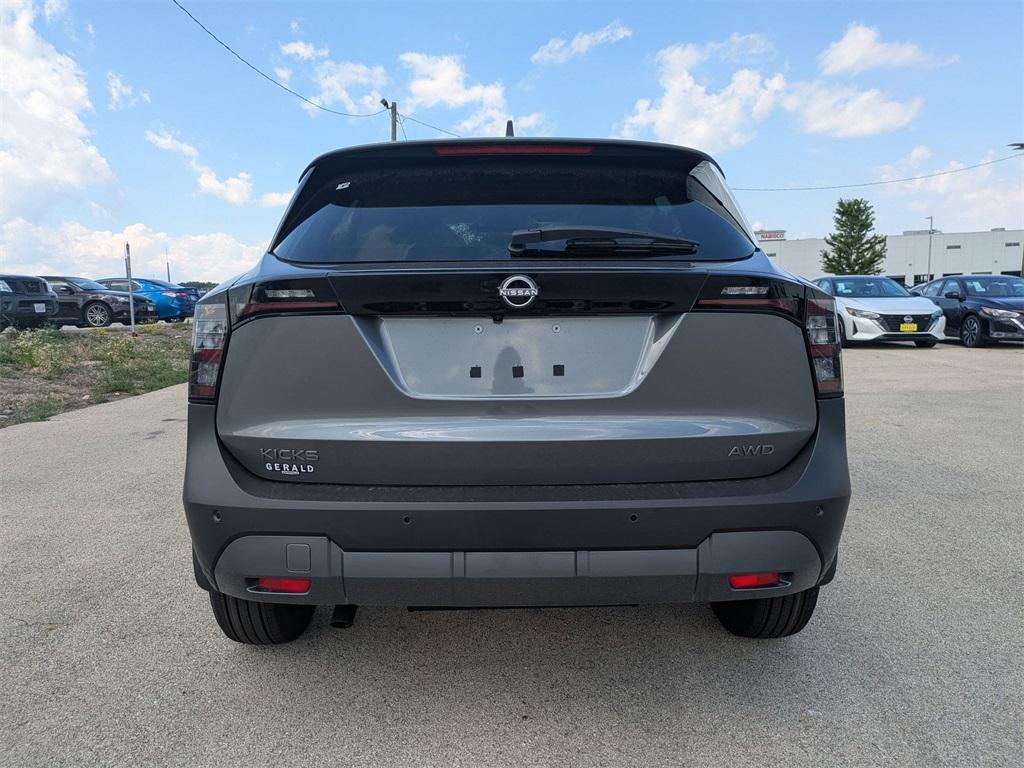 new 2025 Nissan Kicks car, priced at $25,438